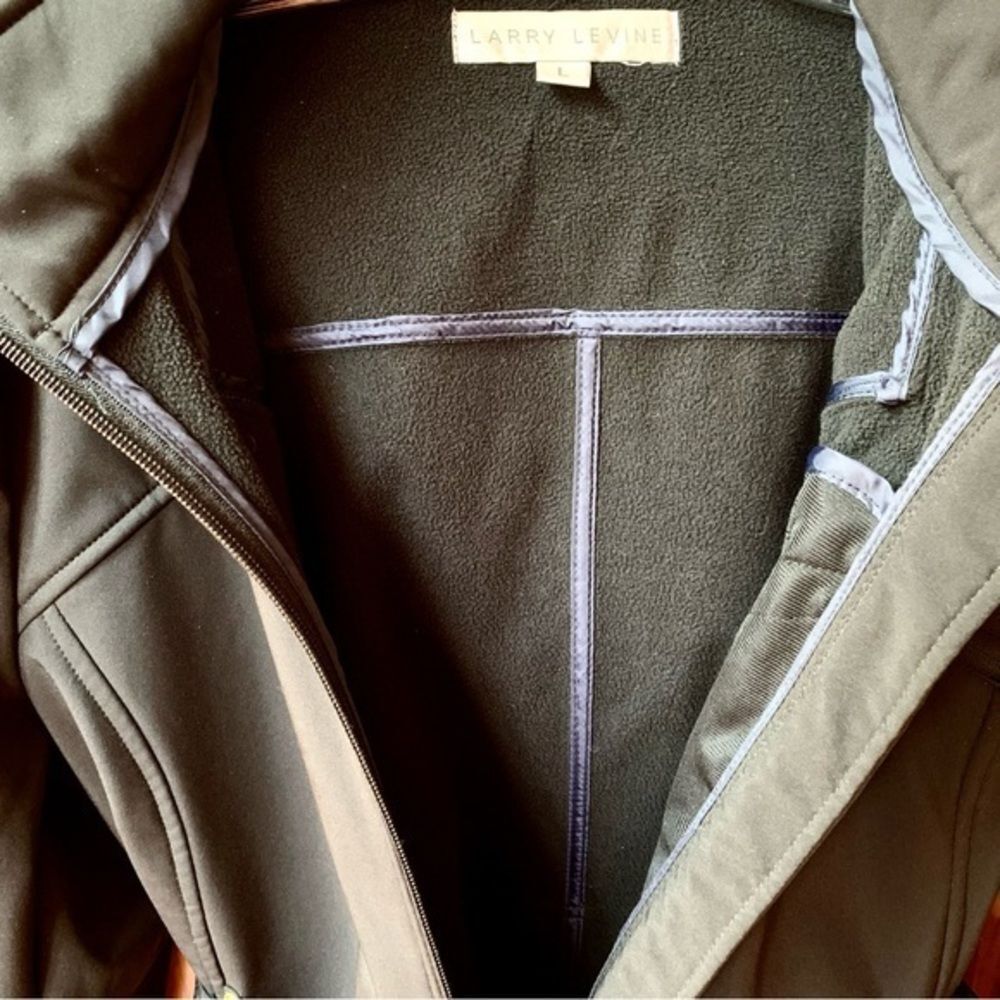 Harry Levine Black Fleece Lined Jacket L - Picture 7 of 11